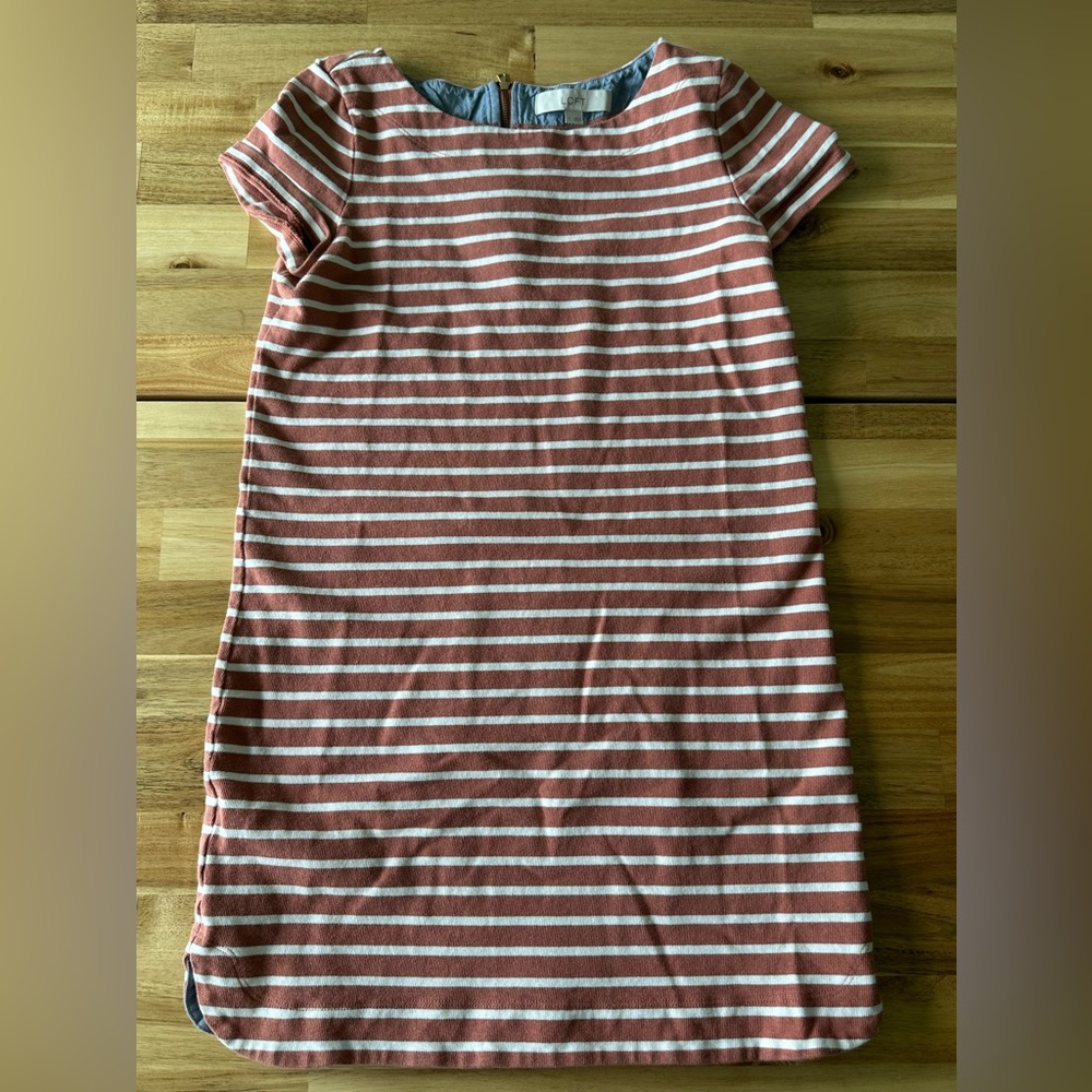 LOFT striped dress